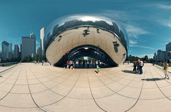 Cloud Gate by Anish Kapoor